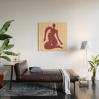 Abstract Art Female Figure 30 Wood Wall Art Gallery Image 2