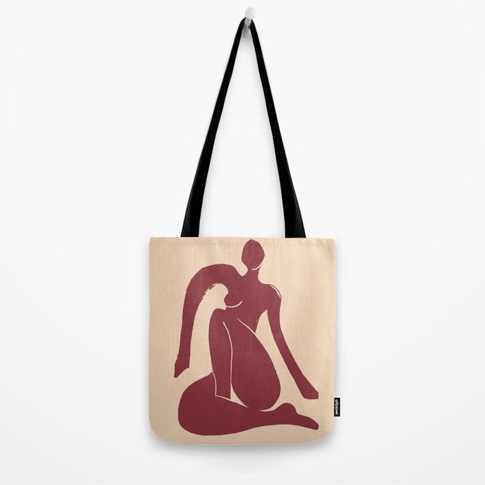 Abstract Art Female Figure 30 Tote Bag Gallery Image 2