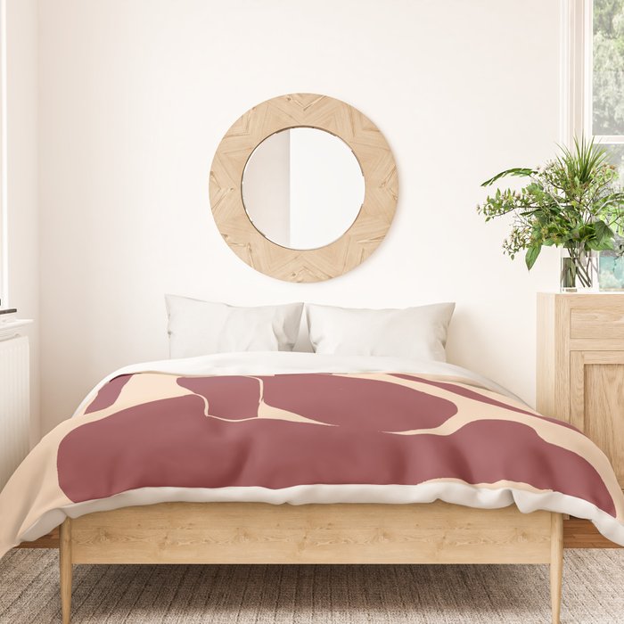 Abstract Art Female Figure 30 Duvet Cover Gallery Image 3