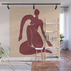 Abstract Art Female Figure 30 Wall Mural Gallery Image 1