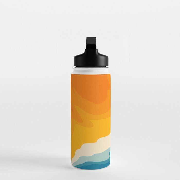 Seascape aerial view Water Bottle Gallery Image 3