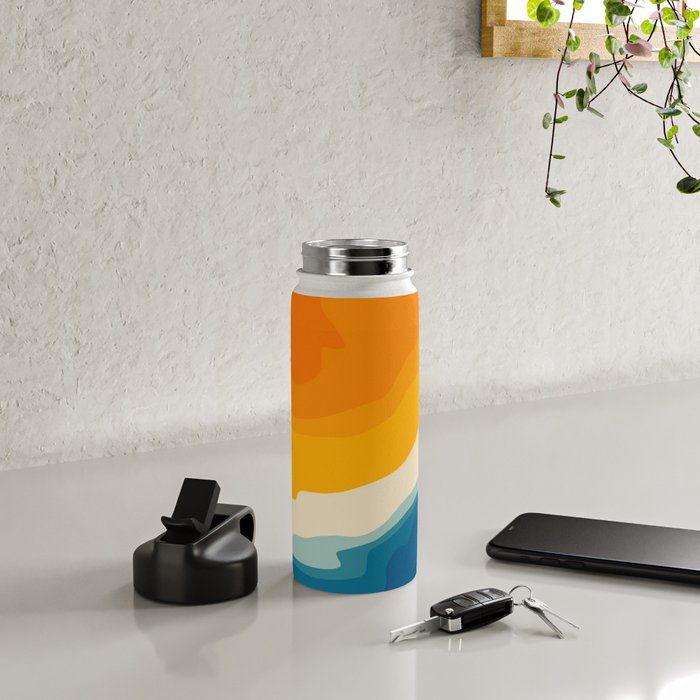 Seascape aerial view Water Bottle Gallery Image 4