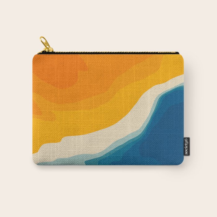 Seascape aerial view Carry All Pouch Gallery Image 1
