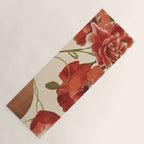 Poppies in Vase 2 Yoga Mat Gallery Image 1