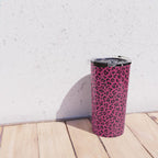 PINK LEOPARD PRINT â Hot Pink | Collection : Punk Rock Animal Prints | Travel Mug Gallery Image 4