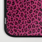 PINK LEOPARD PRINT â Hot Pink | Collection : Punk Rock Animal Prints | Laptop Sleeve Gallery Image 3