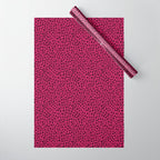 PINK LEOPARD PRINT â Hot Pink | Collection : Punk Rock Animal Prints | Wrapping Paper Gallery Image 1