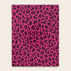 PINK LEOPARD PRINT â Hot Pink | Collection : Punk Rock Animal Prints | Notebook Gallery Image 4