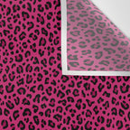 PINK LEOPARD PRINT â Hot Pink | Collection : Punk Rock Animal Prints | Wall Tapestry Gallery Image 3