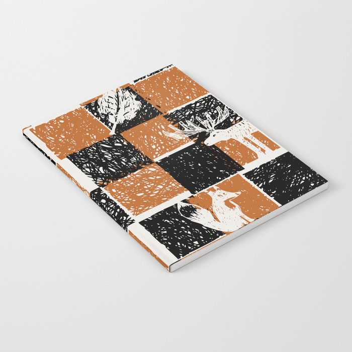 Black Forest check Notebook Gallery Image 2