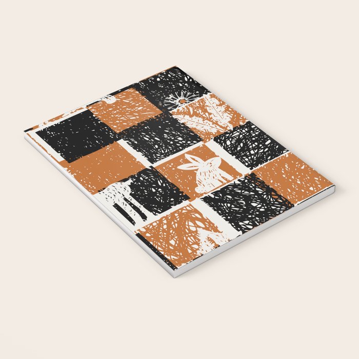 Black Forest check Notebook Gallery Image 3