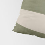 Olive Green Black Abstract Modern Artwork Pillow Sham Gallery Image 4