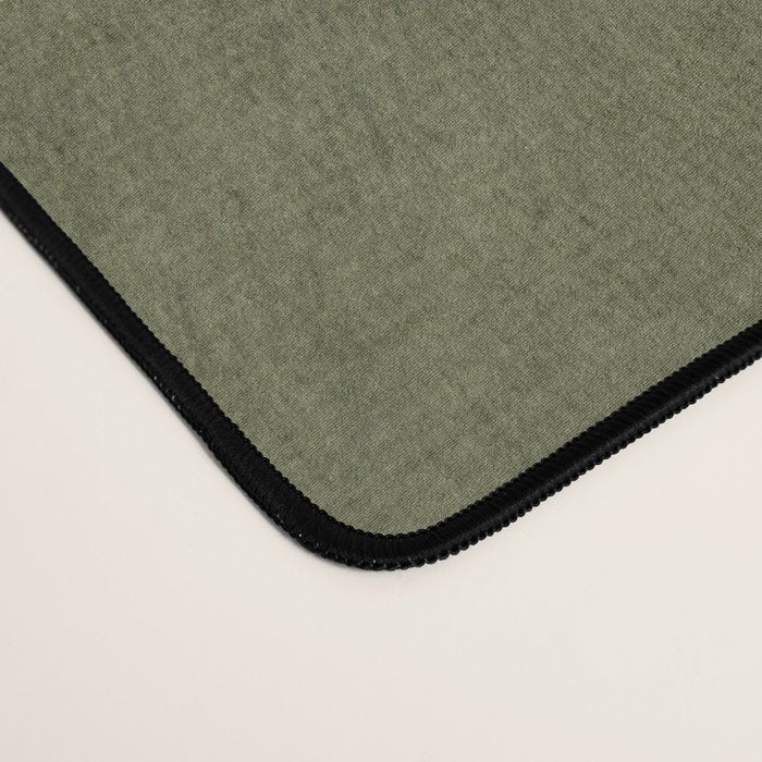 Olive Green Black Abstract Modern Artwork Desk Mat Gallery Image 4