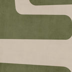 Olive Green Black Abstract Modern Artwork Coffee Mug Gallery Image 2