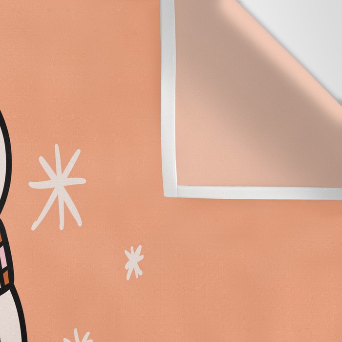 Aries Snowman Wall Tapestry Gallery Image 3