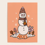 Aries Snowman Poster Gallery Image 4