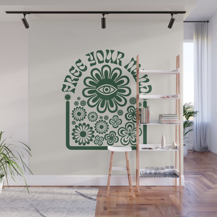 Free your Mind Wall Mural Gallery Image 1
