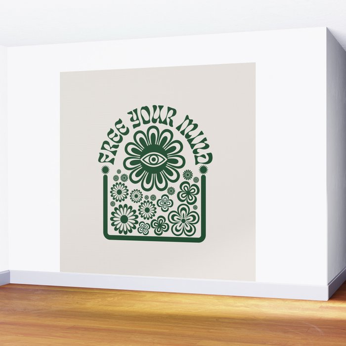 Free your Mind Wall Mural Gallery Image 2