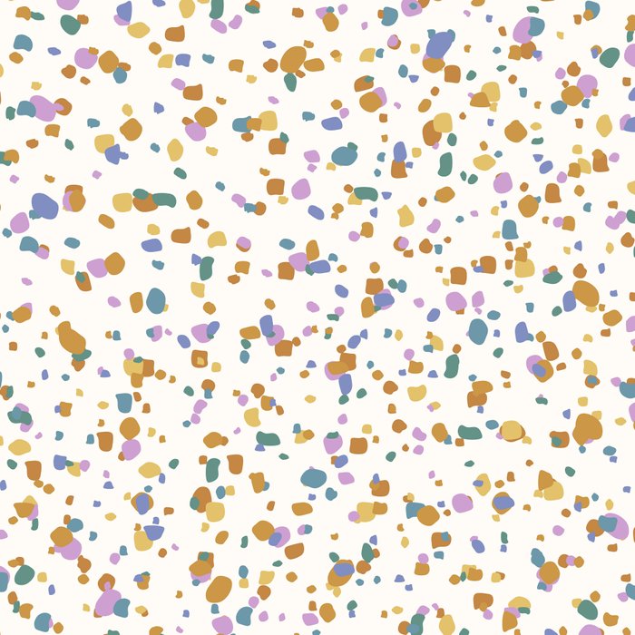 Festive Speckled Dot Pattern - Retro Rainbow Coffee Mug Gallery Image 2