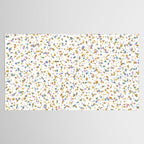Festive Speckled Dot Pattern - Retro Rainbow Tablecloth Gallery Image 2