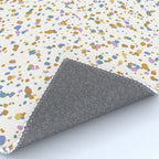 Festive Speckled Dot Pattern - Retro Rainbow Rug Gallery Image 4