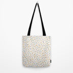 Festive Speckled Dot Pattern - Retro Rainbow Tote Bag Gallery Image 2