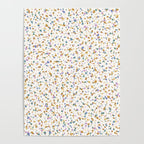 Festive Speckled Dot Pattern - Retro Rainbow Poster Gallery Image 4