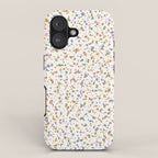 Festive Speckled Dot Pattern - Retro Rainbow iPhone Case Gallery Image 1