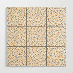 Festive Speckled Dot Pattern - Retro Rainbow Wood Wall Art Gallery Image 1