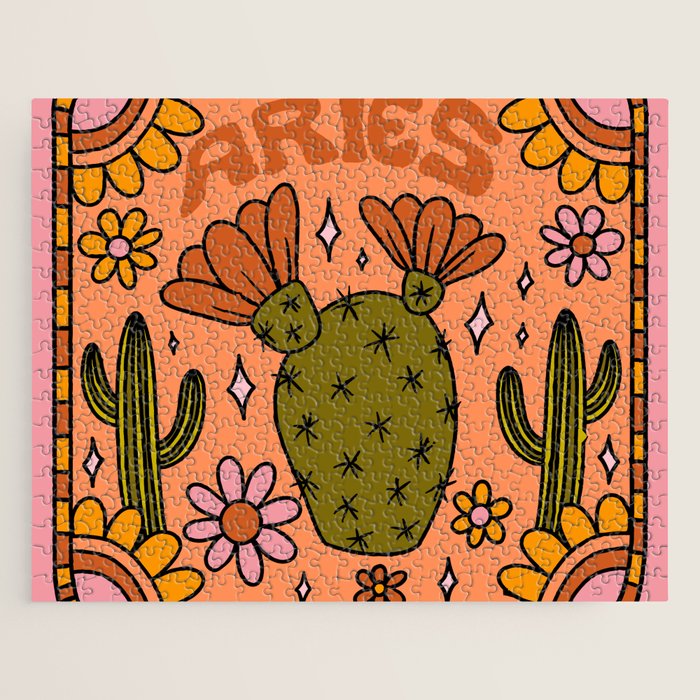 Aries Cactus Jigsaw Puzzle Gallery Image 1