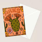 Aries Cactus Stationery Card Gallery Image 2