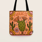 Aries Cactus Tote Bag Gallery Image 1