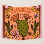 Aries Cactus Wall Tapestry Gallery Image 4