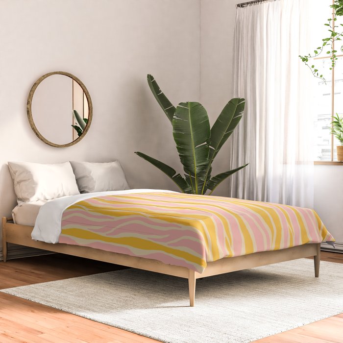 Wavy summer stripe Comforter Gallery Image 2
