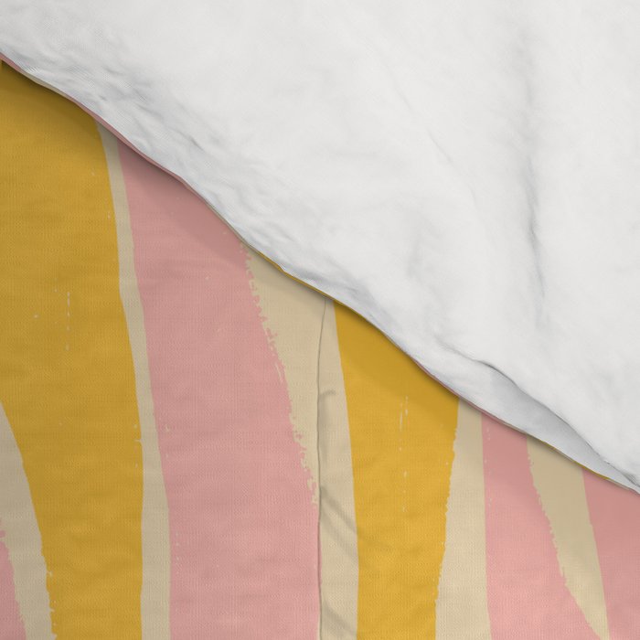 Wavy summer stripe Comforter Gallery Image 4