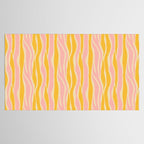 Wavy summer stripe Tablecloth Gallery Image 2