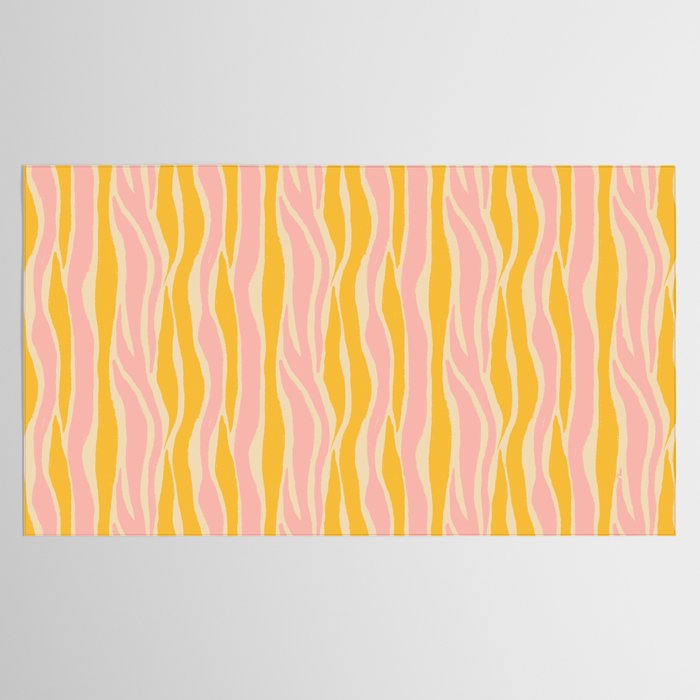 Wavy summer stripe Tablecloth Gallery Image 2