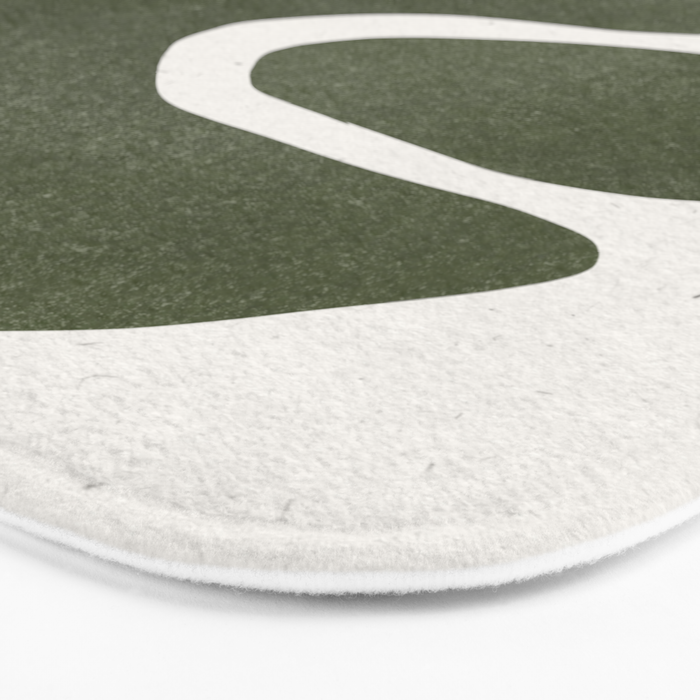 Abstract Retro Shapes Bath Mat Gallery Image 3