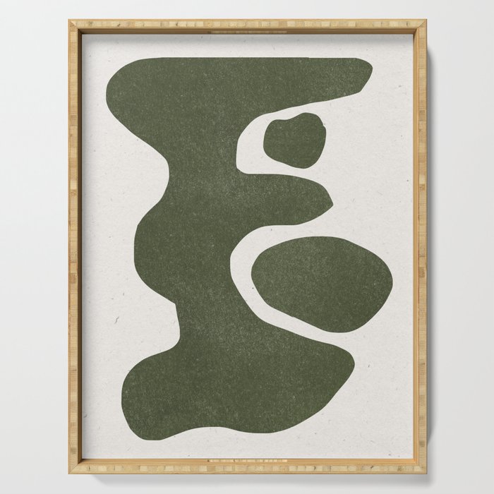 Abstract Retro Shapes Serving Tray Gallery Image 1