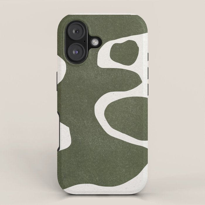 Abstract Retro Shapes iPhone Case Gallery Image 1