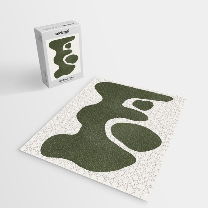 Abstract Retro Shapes Jigsaw Puzzle Gallery Image 2