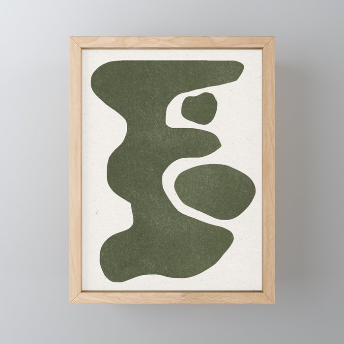 Abstract Retro Shapes Mini Art Print Gallery Image 1