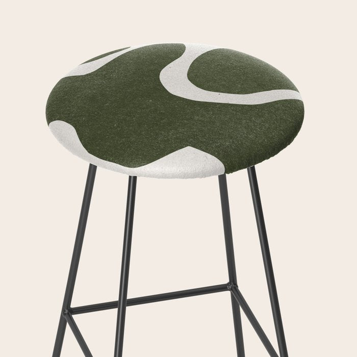 Abstract Retro Shapes Stool Gallery Image 2