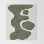 Abstract Retro Shapes Throw Blanket Gallery Image 2