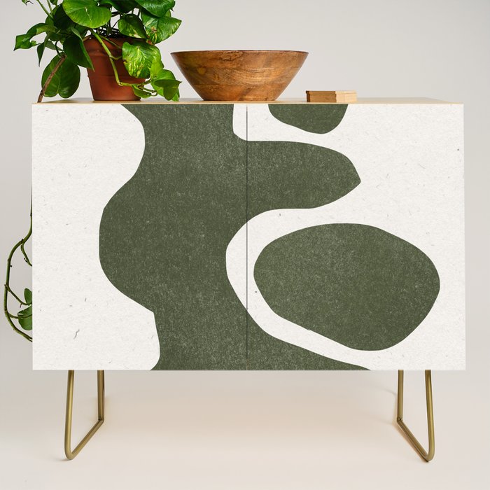 Abstract Retro Shapes Credenza Gallery Image 1