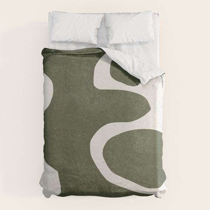 Abstract Retro Shapes Duvet Cover Gallery Image 1
