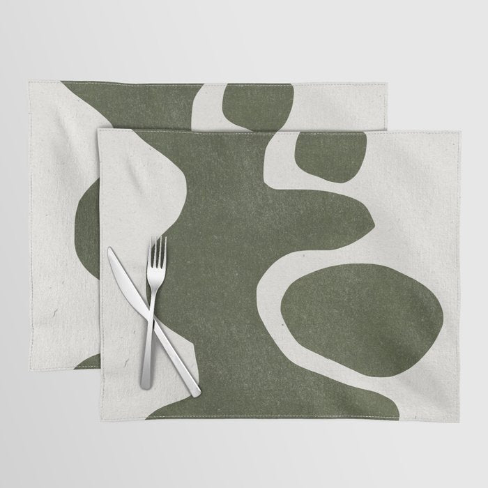 Abstract Retro Shapes Placemat Gallery Image 1
