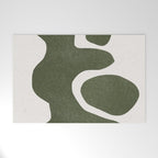 Abstract Retro Shapes Welcome Mat Gallery Image 1