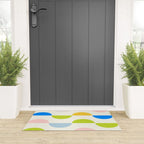 Mid Century Modern Geometry Pastel Welcome Mat Gallery Image 3