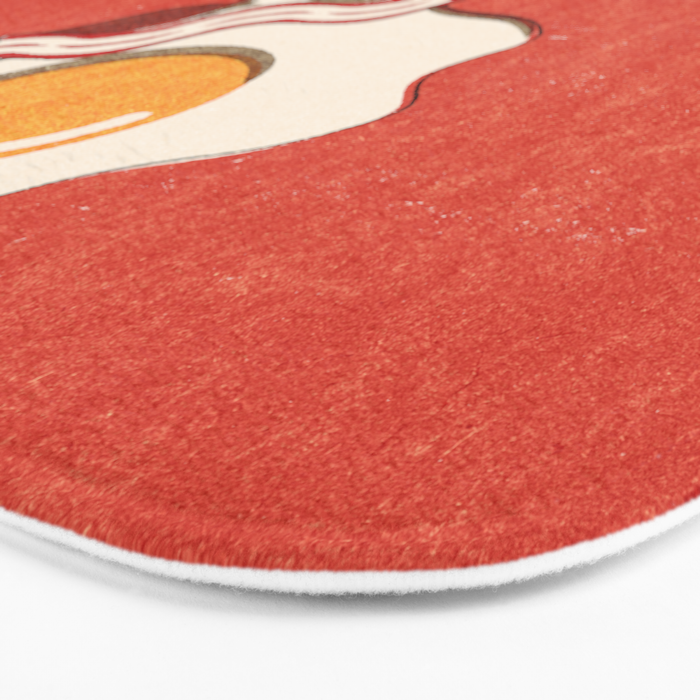 FAST FOOD / Egg and Bacon Bath Mat Gallery Image 3